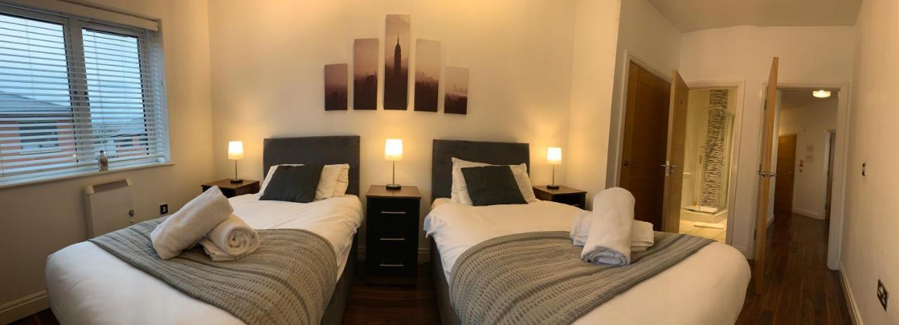 Zen Quality Beautiful 2 Bedroom Apartment With Free Parking And Wifi Close To Alexander Stadium Birmingham Exterior photo